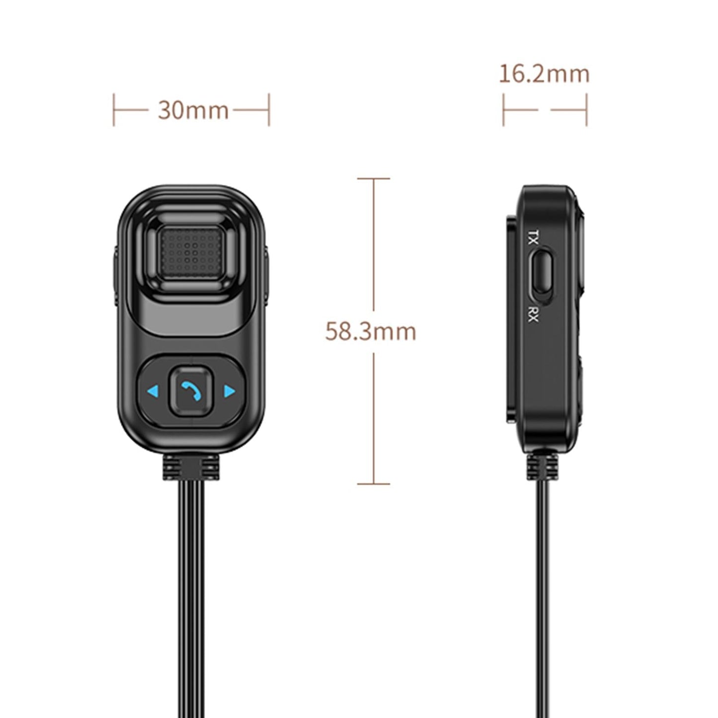 2 in 1 Audio Adapter Transmitter Receiver Portable for Car Stereo System
