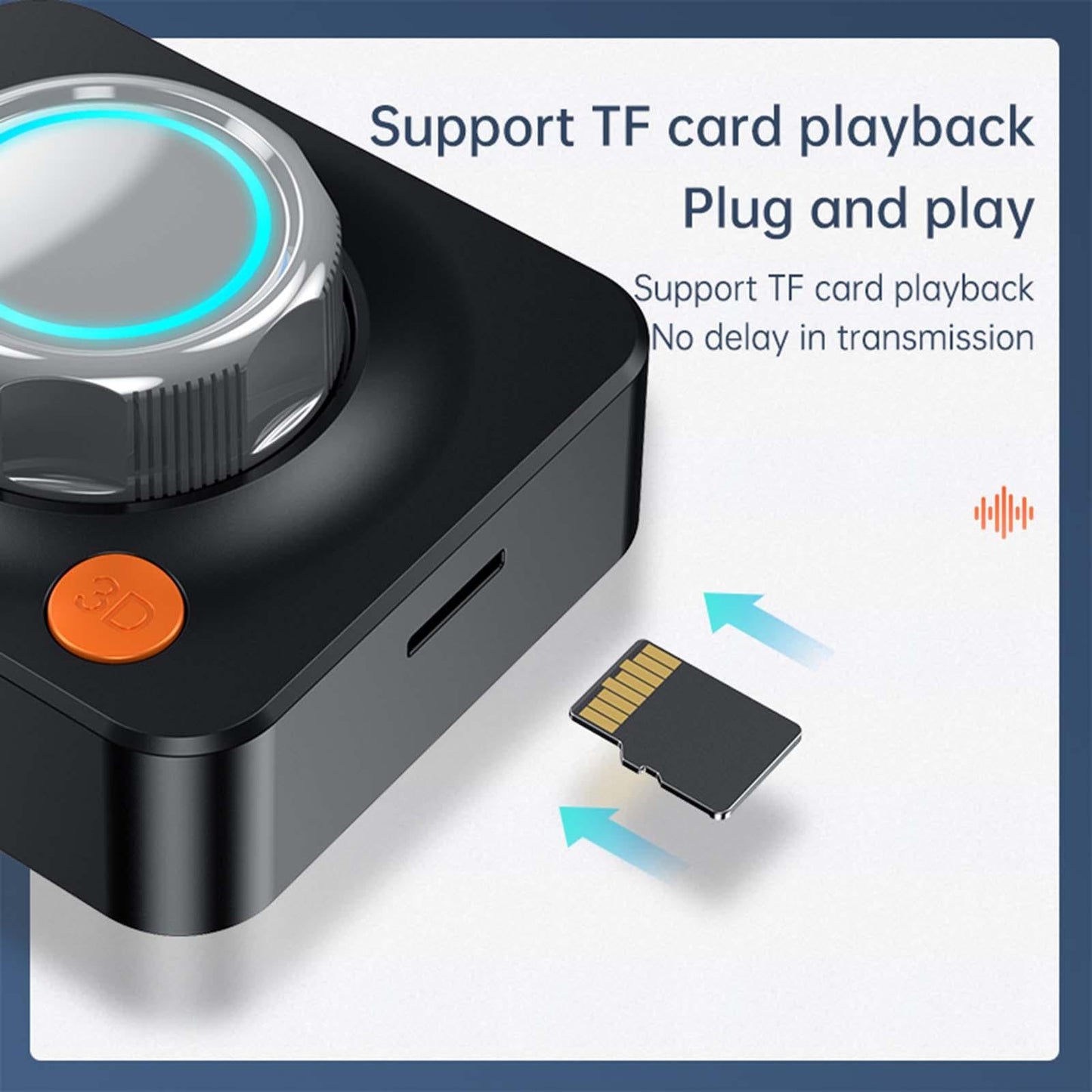 Audio Receiver Portable for Wired Headphones TV