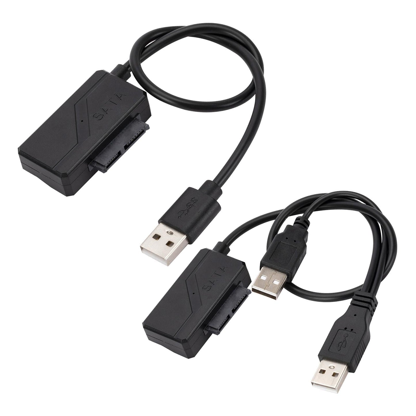 USB 2.0 to SATA 7+6 13Pin Cable Laptop Cd-Rom Dvd-Rom without Power Supply