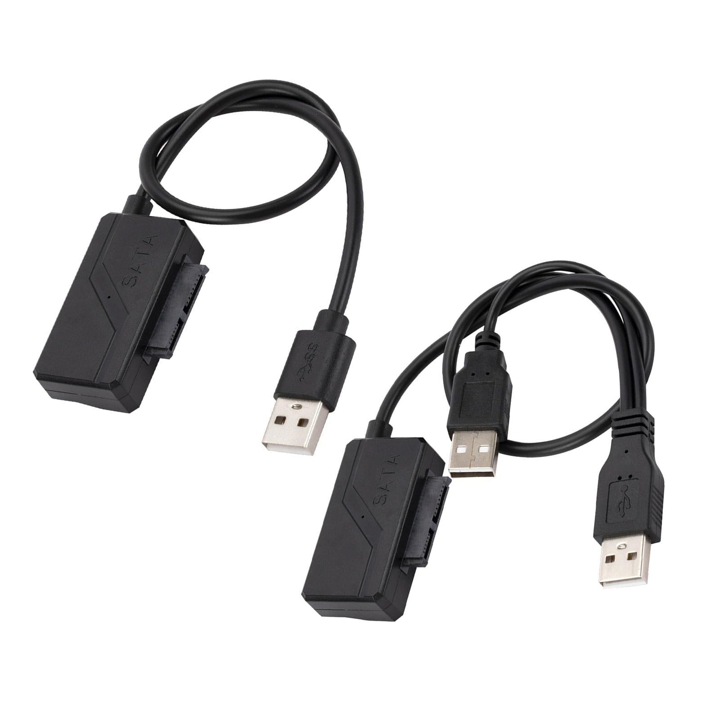 USB 2.0 to SATA 7+6 13Pin Cable Laptop Cd-Rom Dvd-Rom without Power Supply