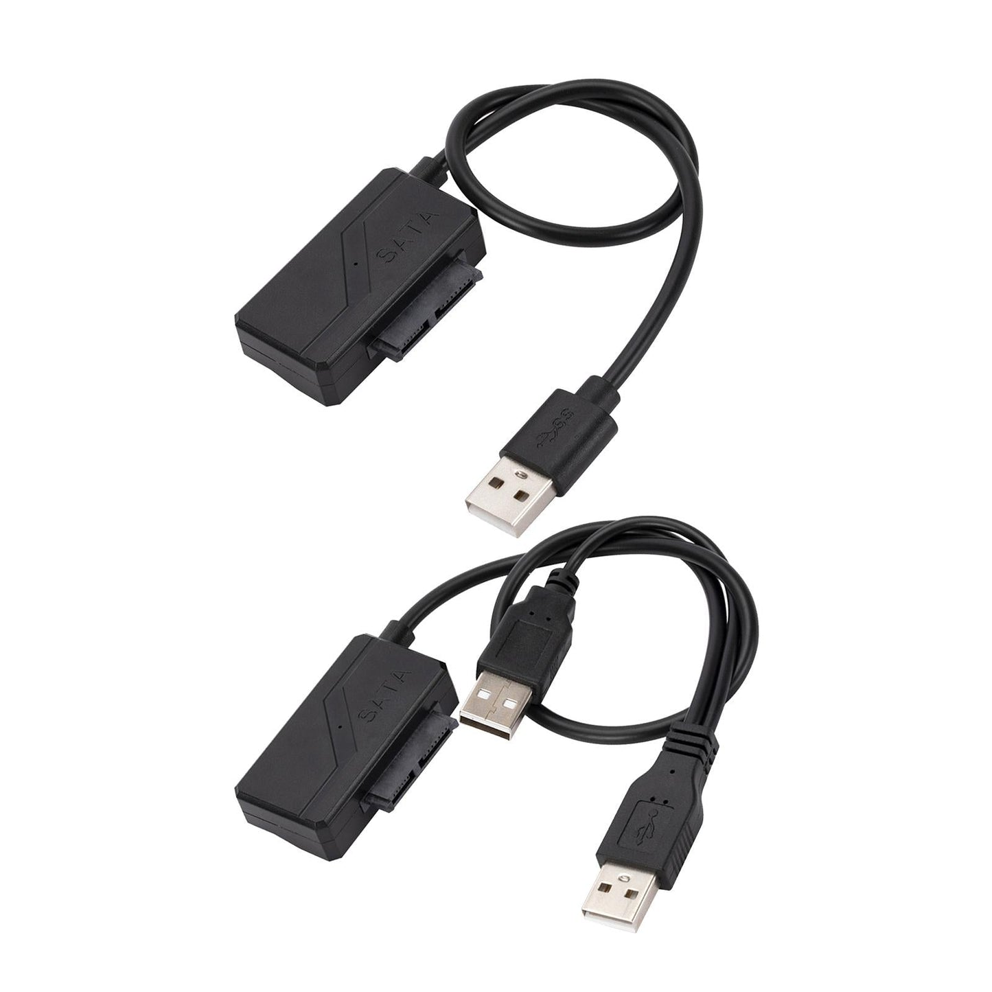 USB 2.0 to SATA 7+6 13Pin Cable Laptop Cd-Rom Dvd-Rom without Power Supply