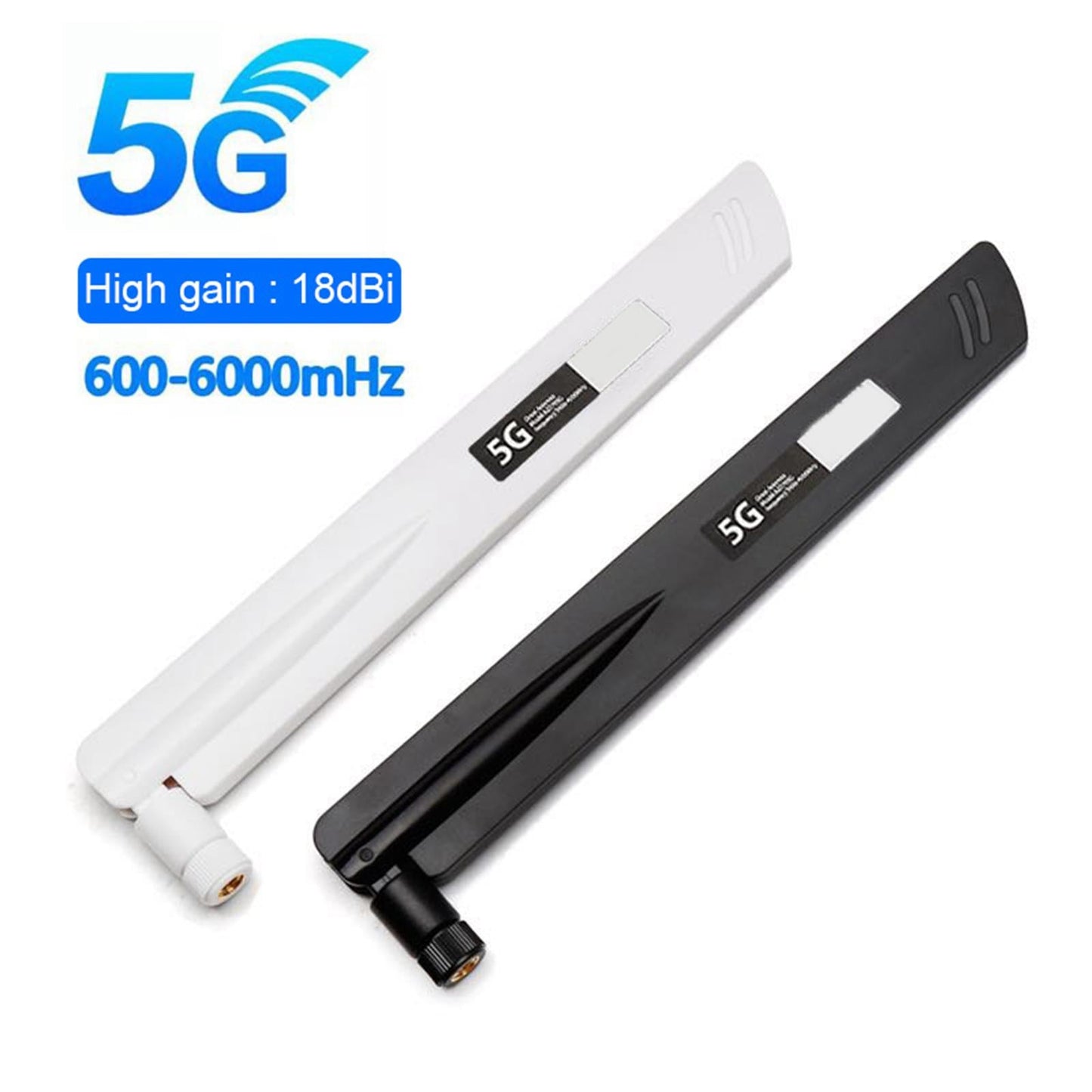 3G 4G 5G LTE Antenna 18dBi Universal for Wireless Module Router Black