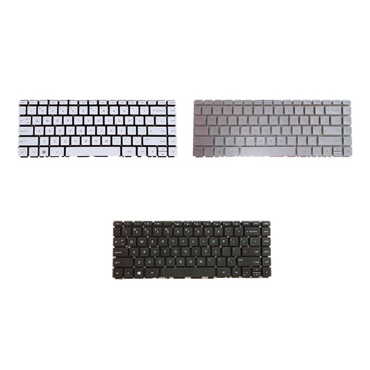 US Layout Laptop Keyboard for HP Pavilion x360 14-Bs 14-Ba 14T-Ba 14M-Ba White