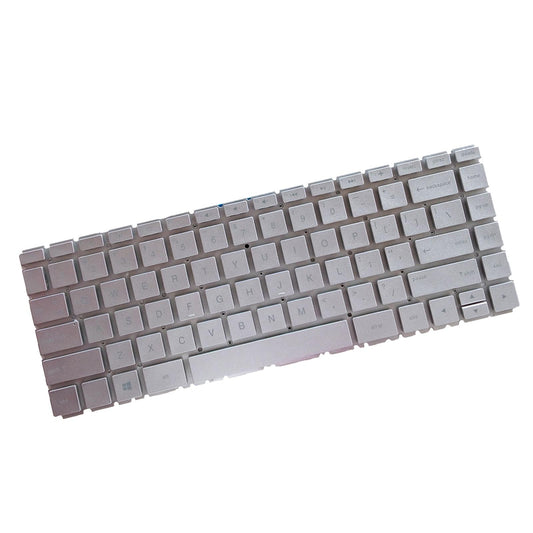 US Layout Laptop Keyboard for HP Pavilion x360 14-Bs 14-Ba 14T-Ba 14M-Ba Silver