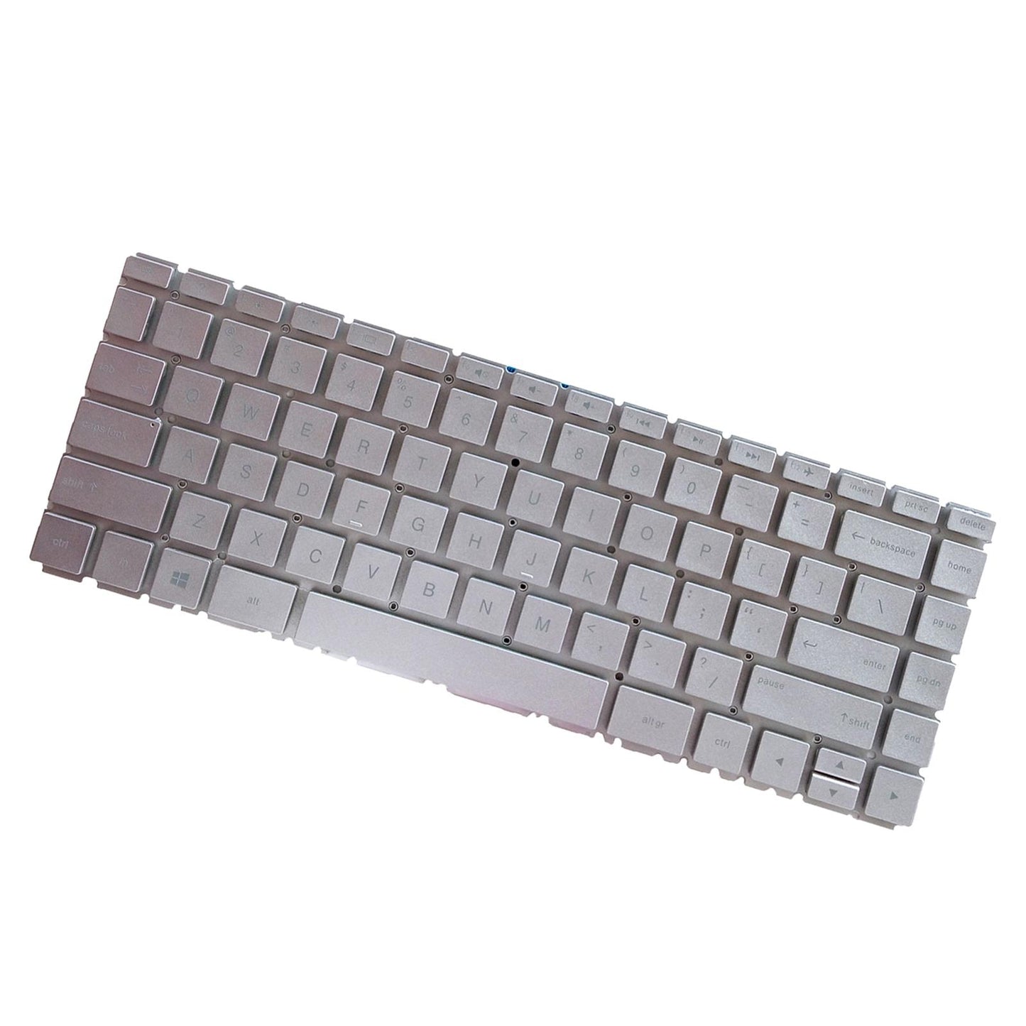US Layout Laptop Keyboard for HP Pavilion x360 14-Bs 14-Ba 14T-Ba 14M-Ba Silver