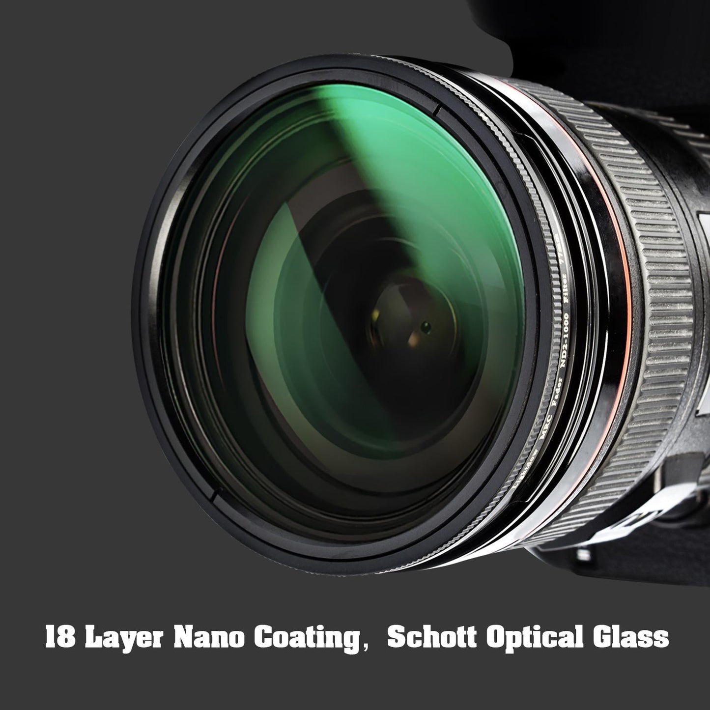 ND2 to ND1000 ND Filter for Camera Lenses Providing A Silky Smooth Effect 67mm