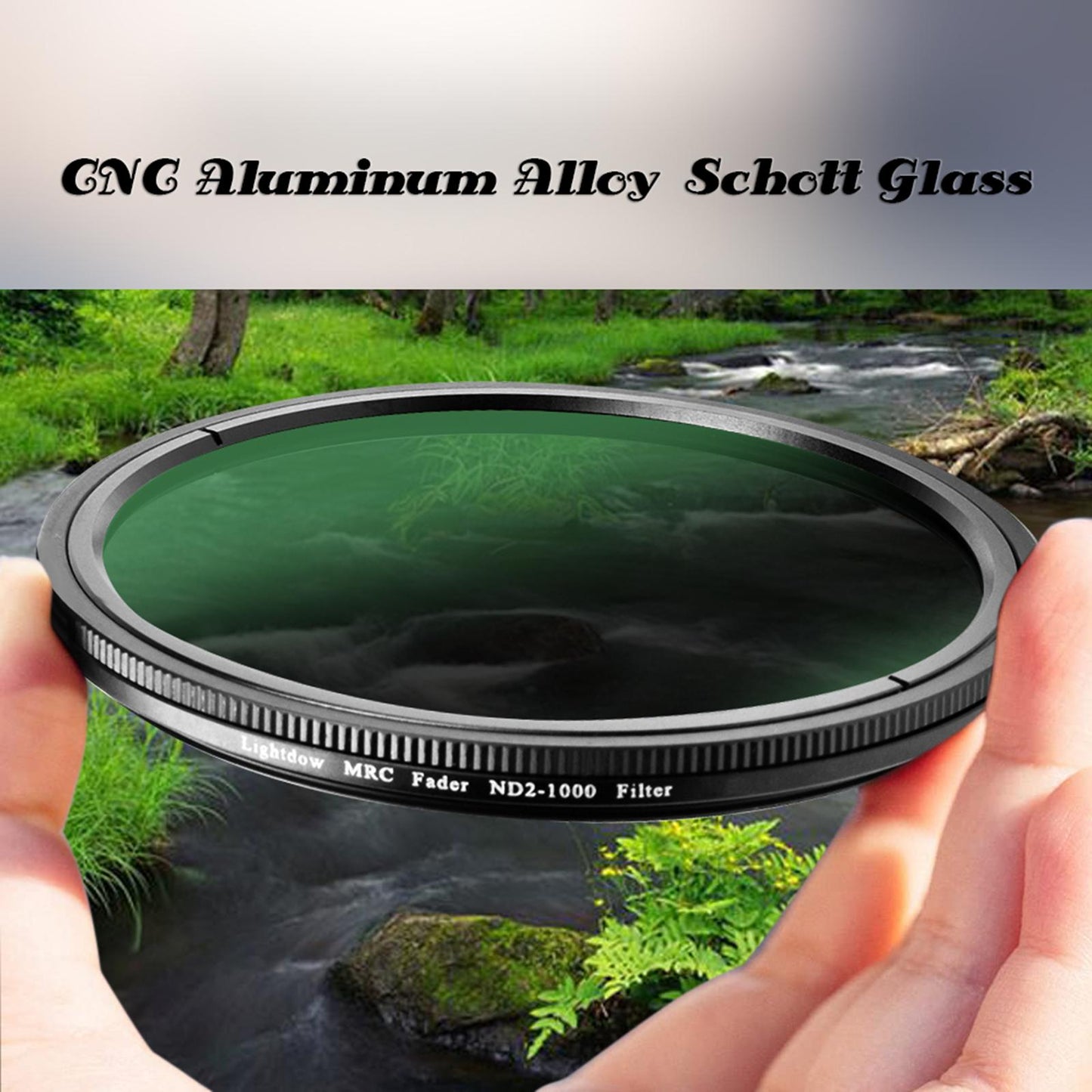 ND2 to ND1000 ND Filter for Camera Lenses Providing A Silky Smooth Effect 49mm
