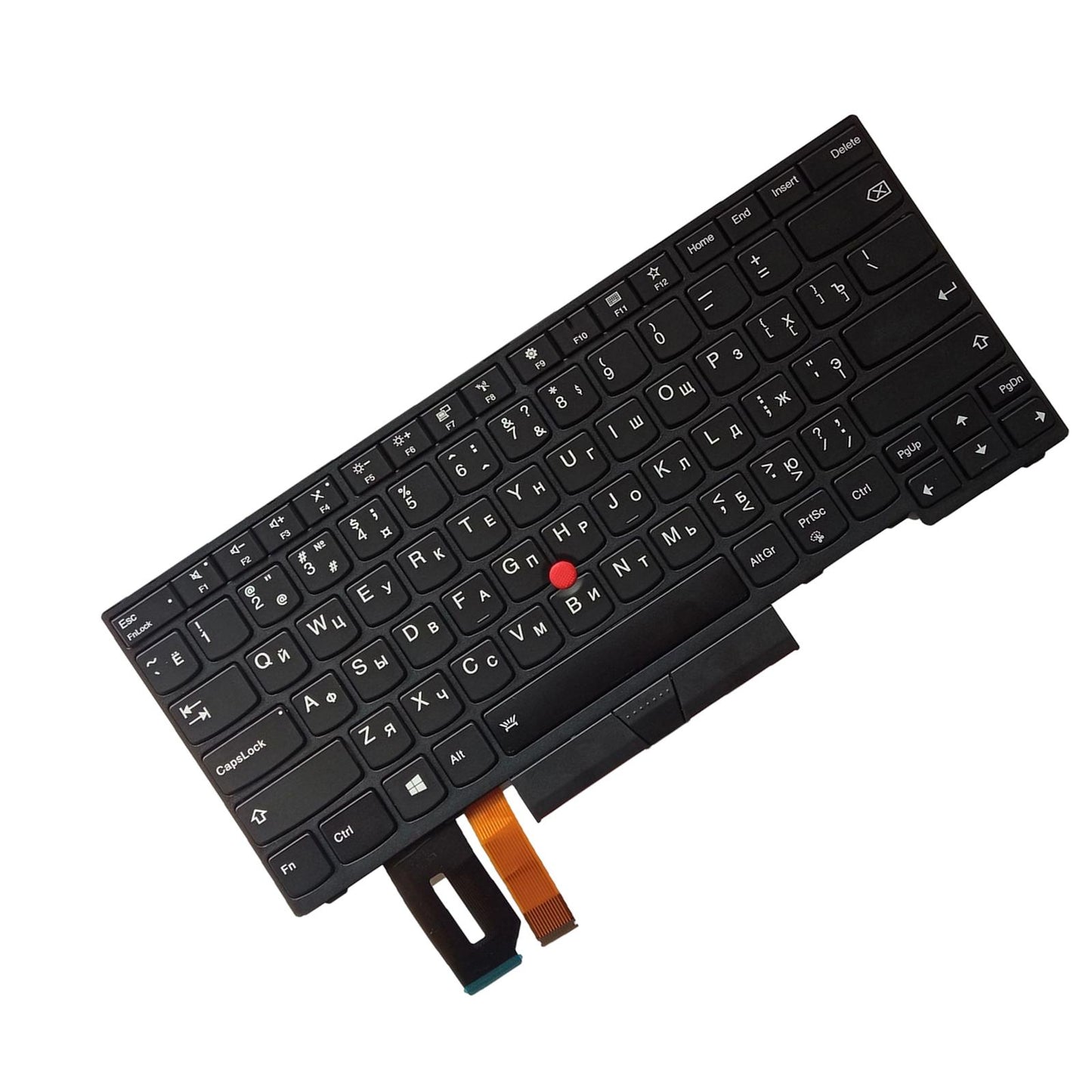 Russian Keyboard Russian Layout with Pointer for E480 E490 Backlit
