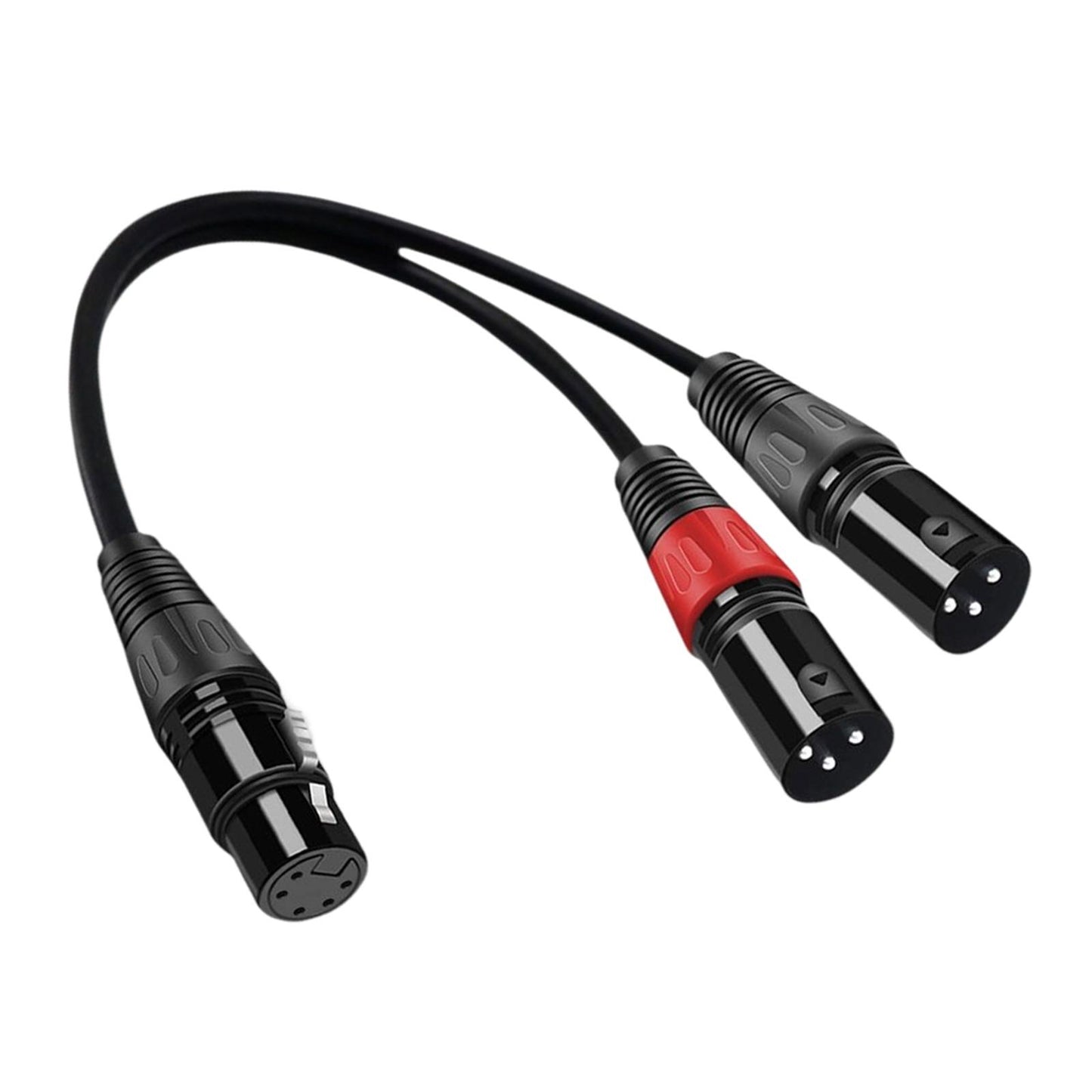 Dual DMX Male to XLR F Light for Speakers Power Amplifiers Dmx Stage Lights 3 meter