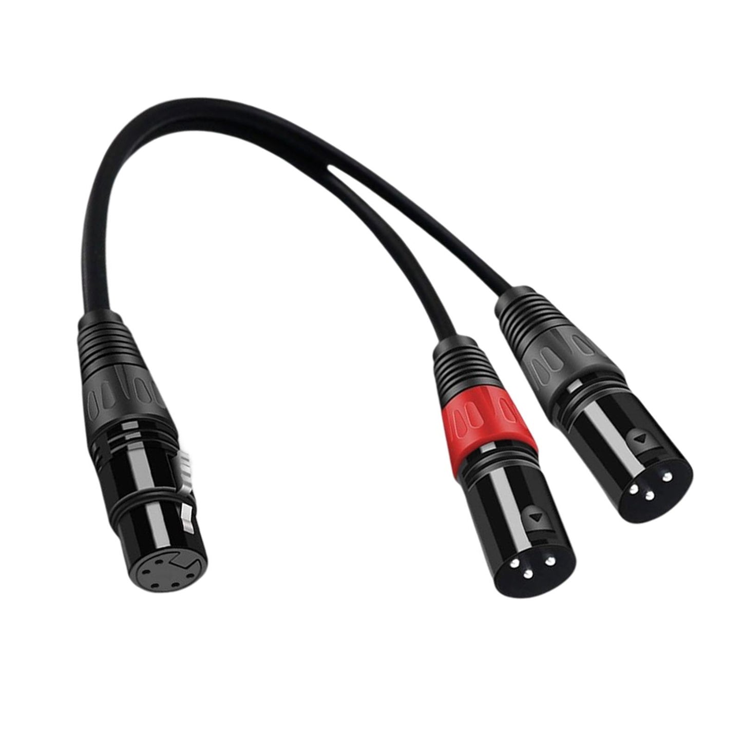 Dual DMX Male to XLR F Light for Speakers Power Amplifiers Dmx Stage Lights 3 meter