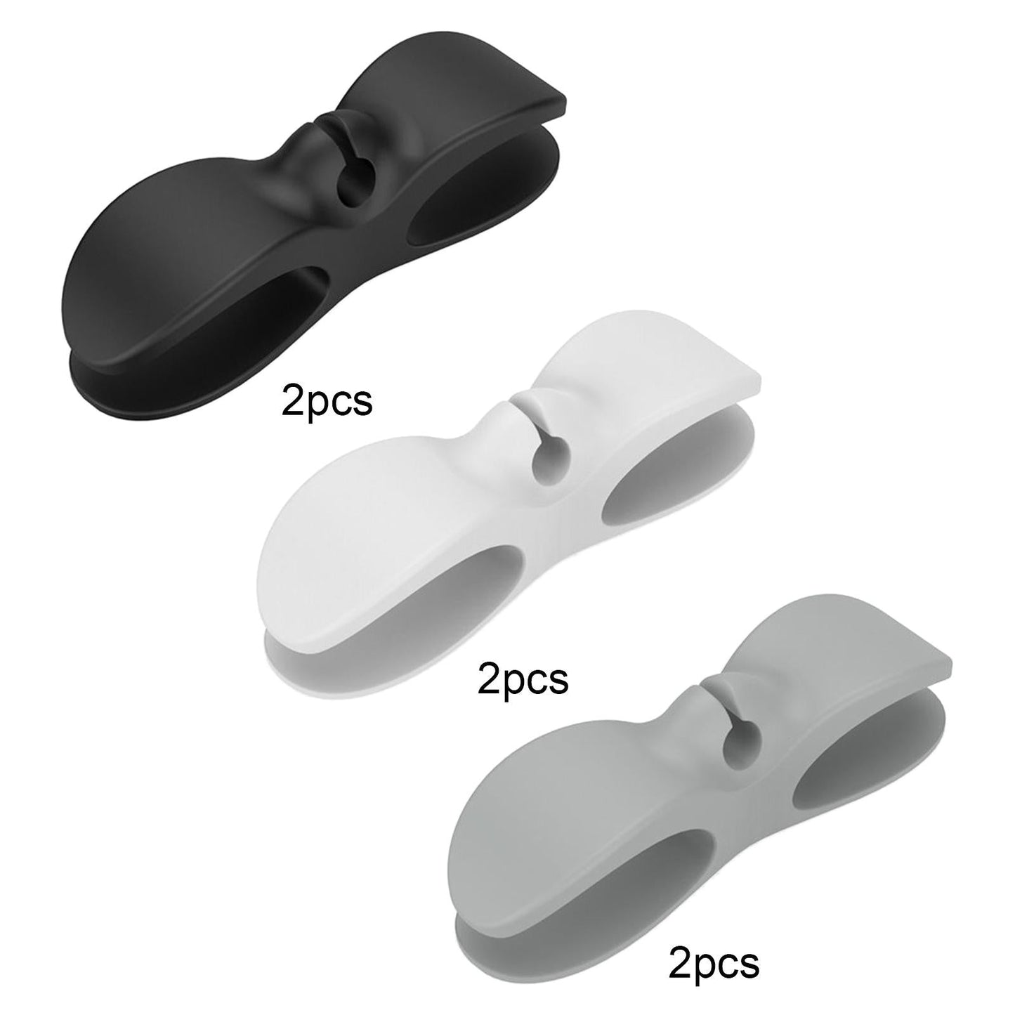 Kitchen Appliance Cable Winder Cable Holder Clip for Home Kitchen appliance Black