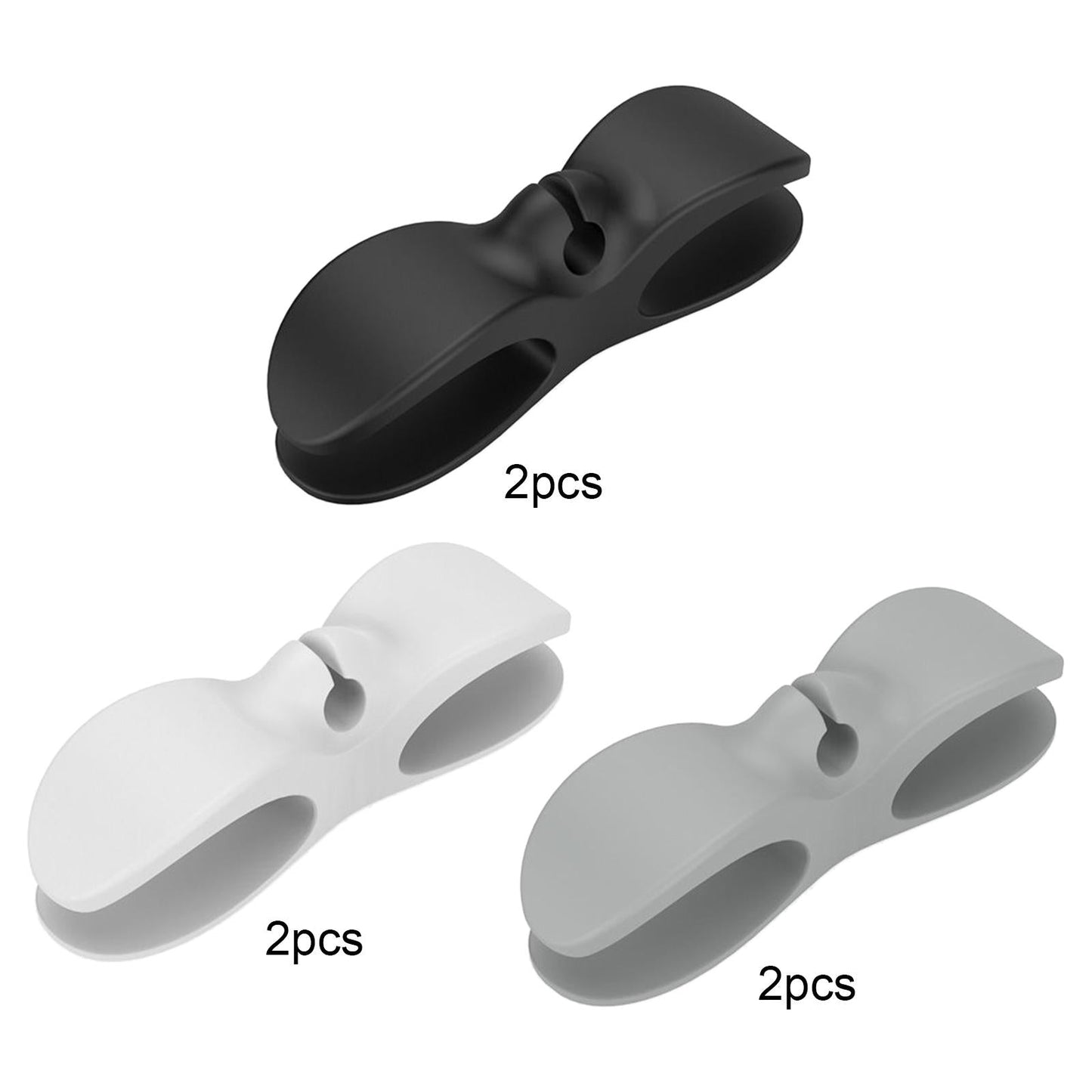 Kitchen Appliance Cable Winder Cable Holder Clip for Home Kitchen appliance Black