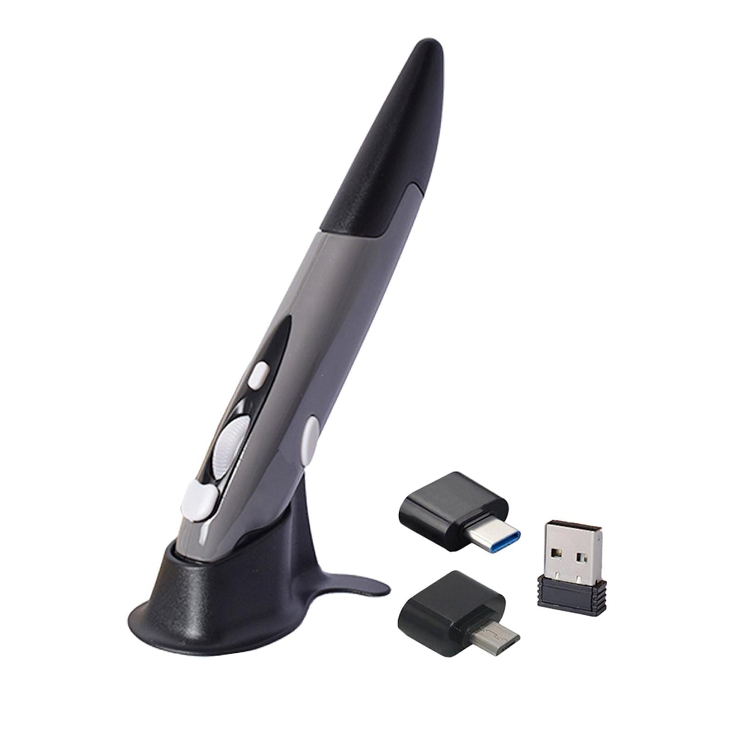 2.4G Wireless Mouse Pen Handwriting for Notebook Phone Laptop Gray
