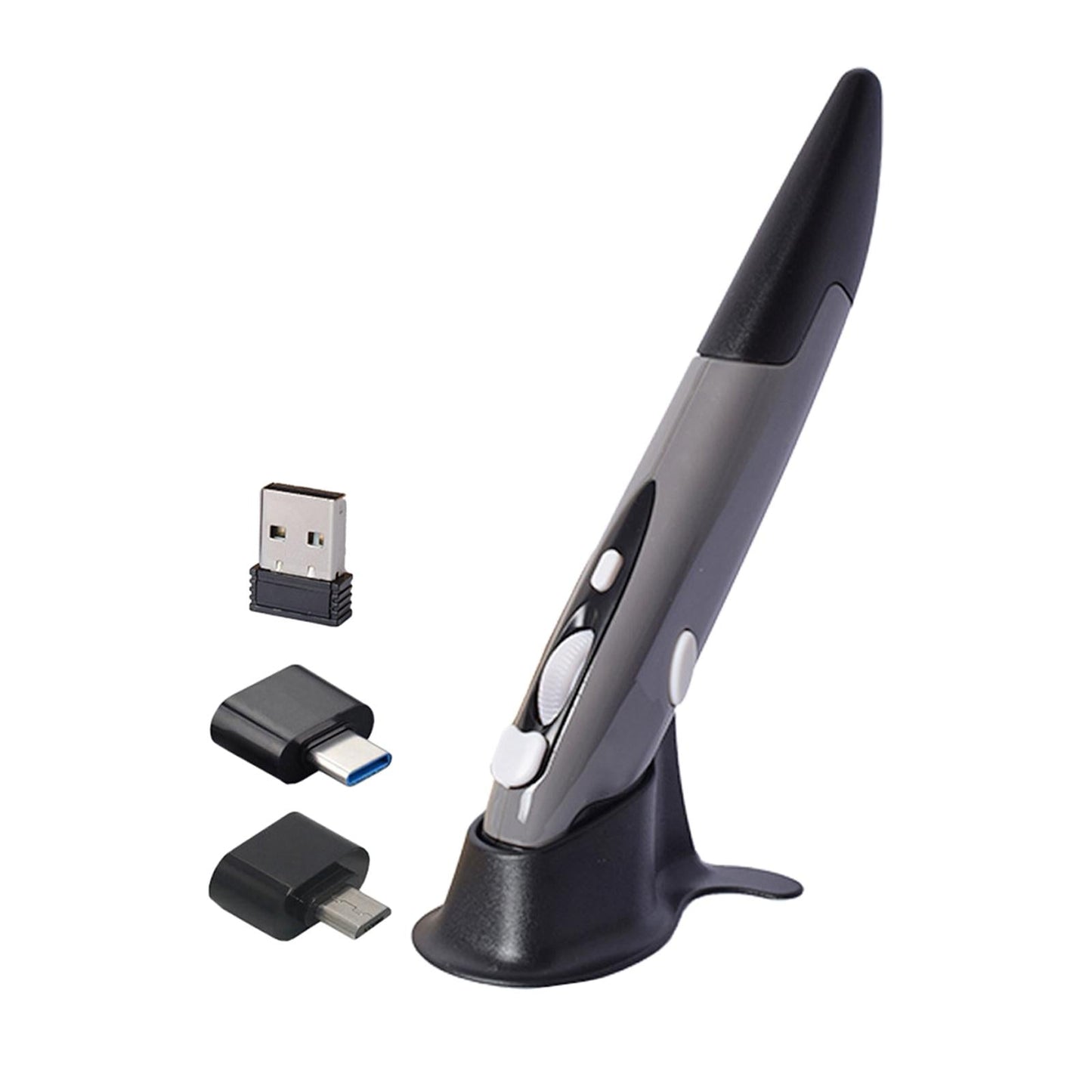 2.4G Wireless Mouse Pen Handwriting for Notebook Phone Laptop Gray
