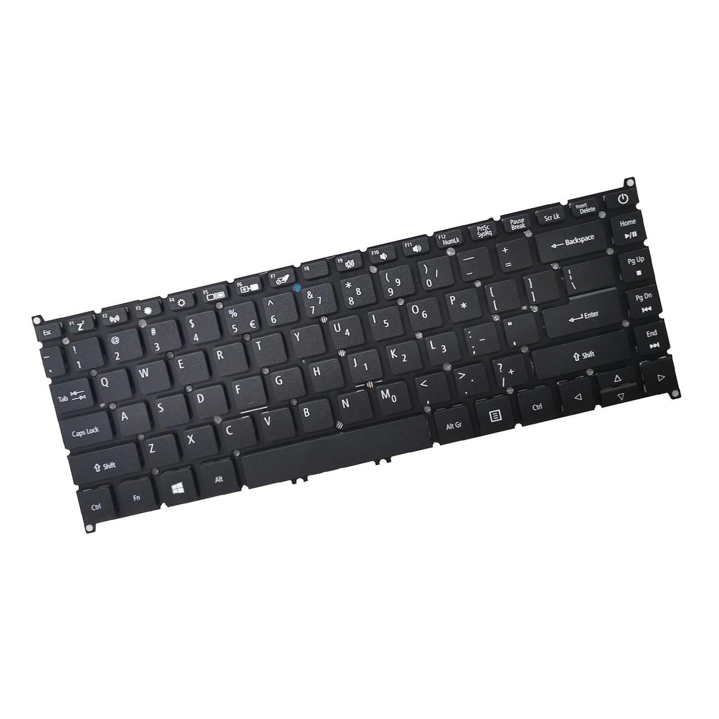 Laptop Keyboard US Layout Matte Durable for A314-41 Replacement Black