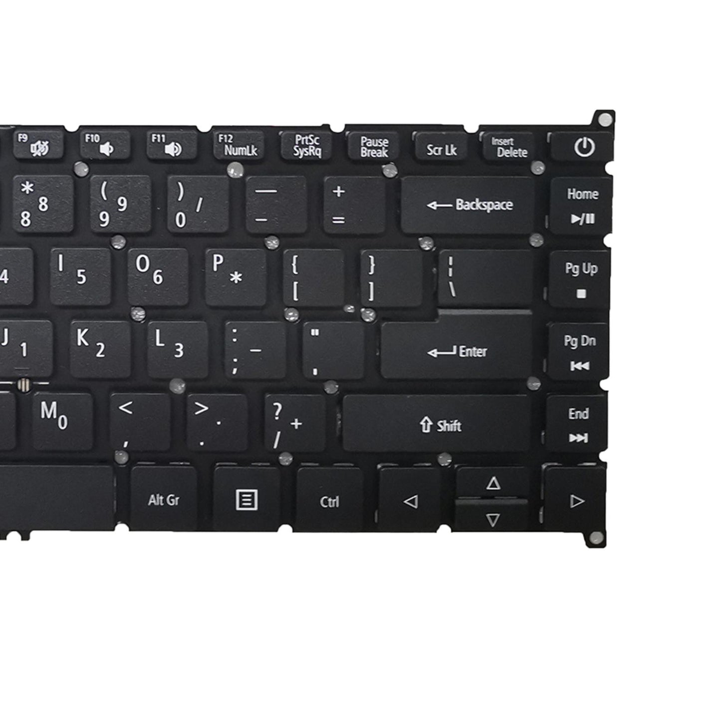 Laptop Keyboard US Layout Matte Durable for A314-41 Replacement Black
