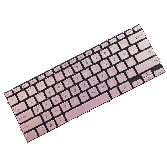Replacement Keyboard US Accessories Replace Silver for 14 UX431
