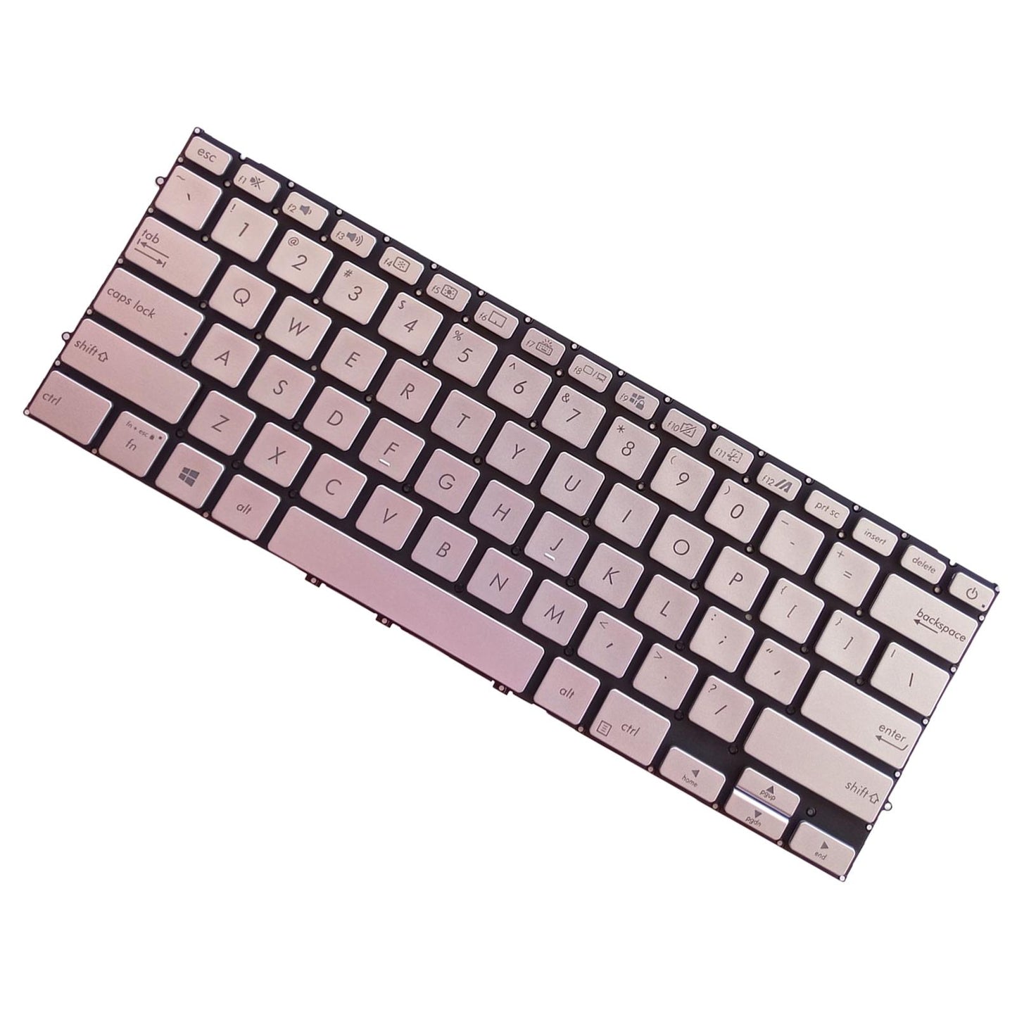 Replacement Keyboard US Accessories Replace Silver for 14 UX431