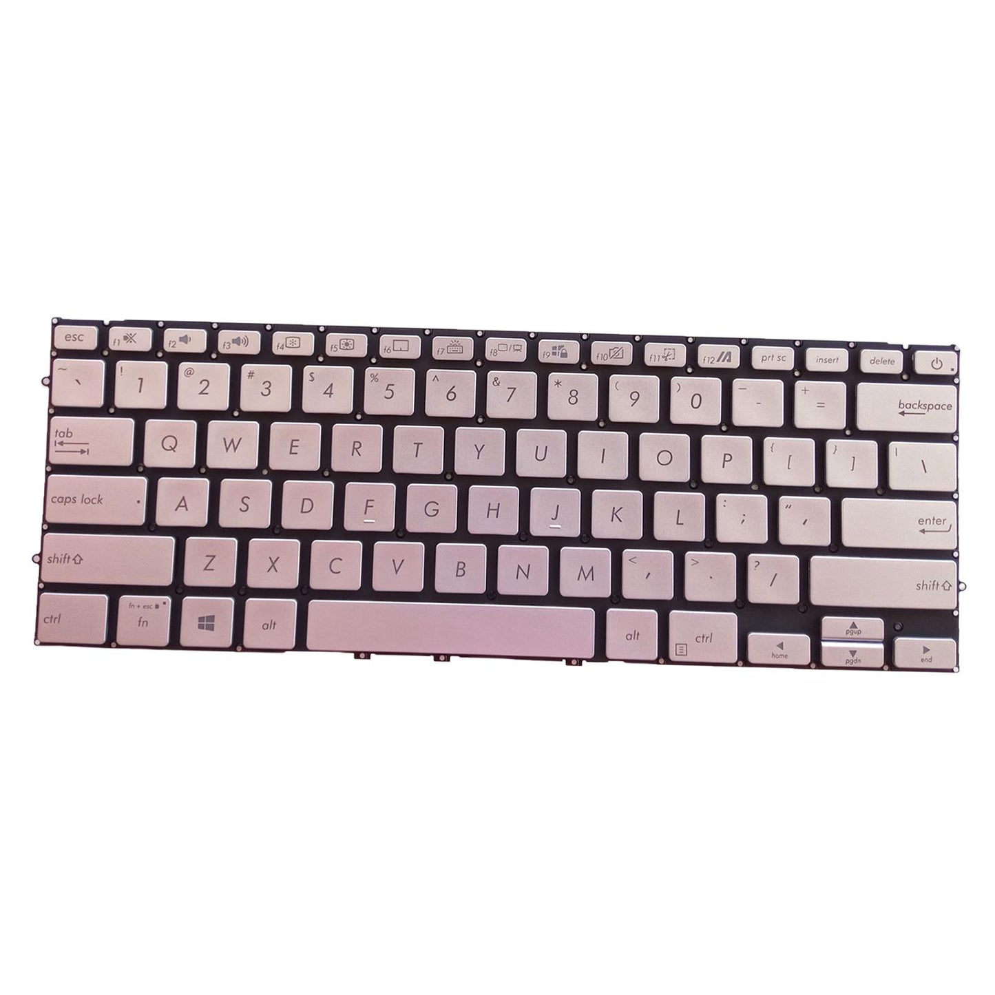 Replacement Keyboard US Accessories Replace Silver for 14 UX431
