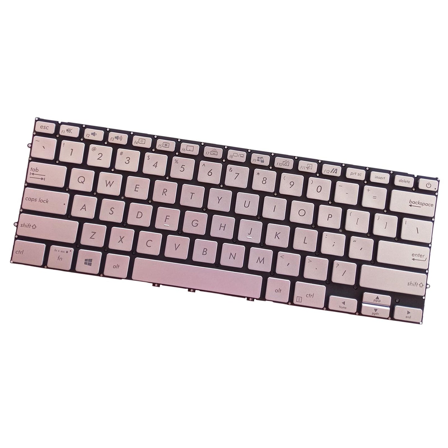 Replacement Keyboard US Accessories Replace Silver for 14 UX431