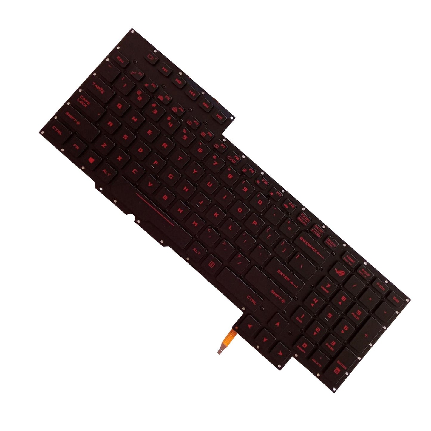 Professional Laptop Keyboard Black Replacement Spare Parts Premium for Gx700