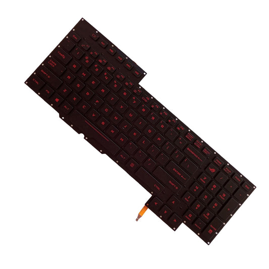 Professional Laptop Keyboard Black Replacement Spare Parts Premium for Gx700