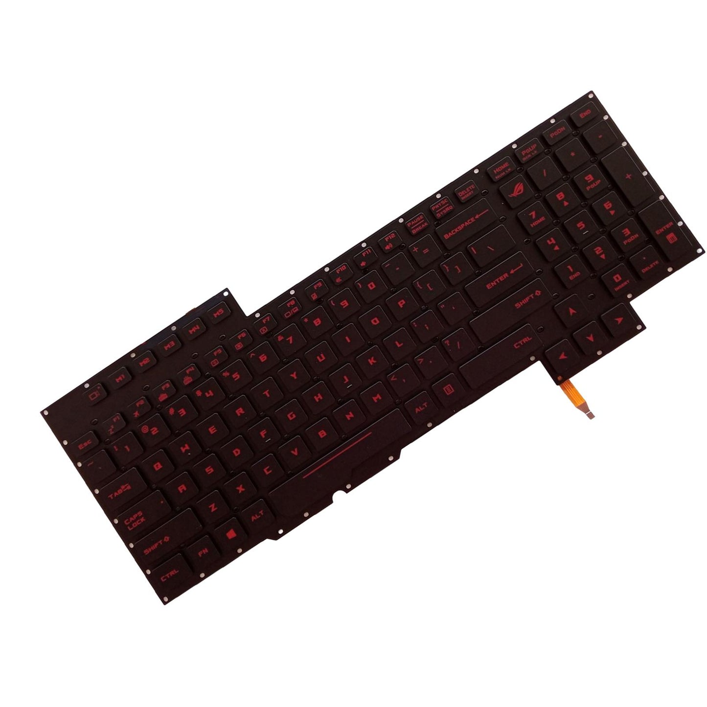 Professional Laptop Keyboard Black Replacement Spare Parts Premium for Gx700