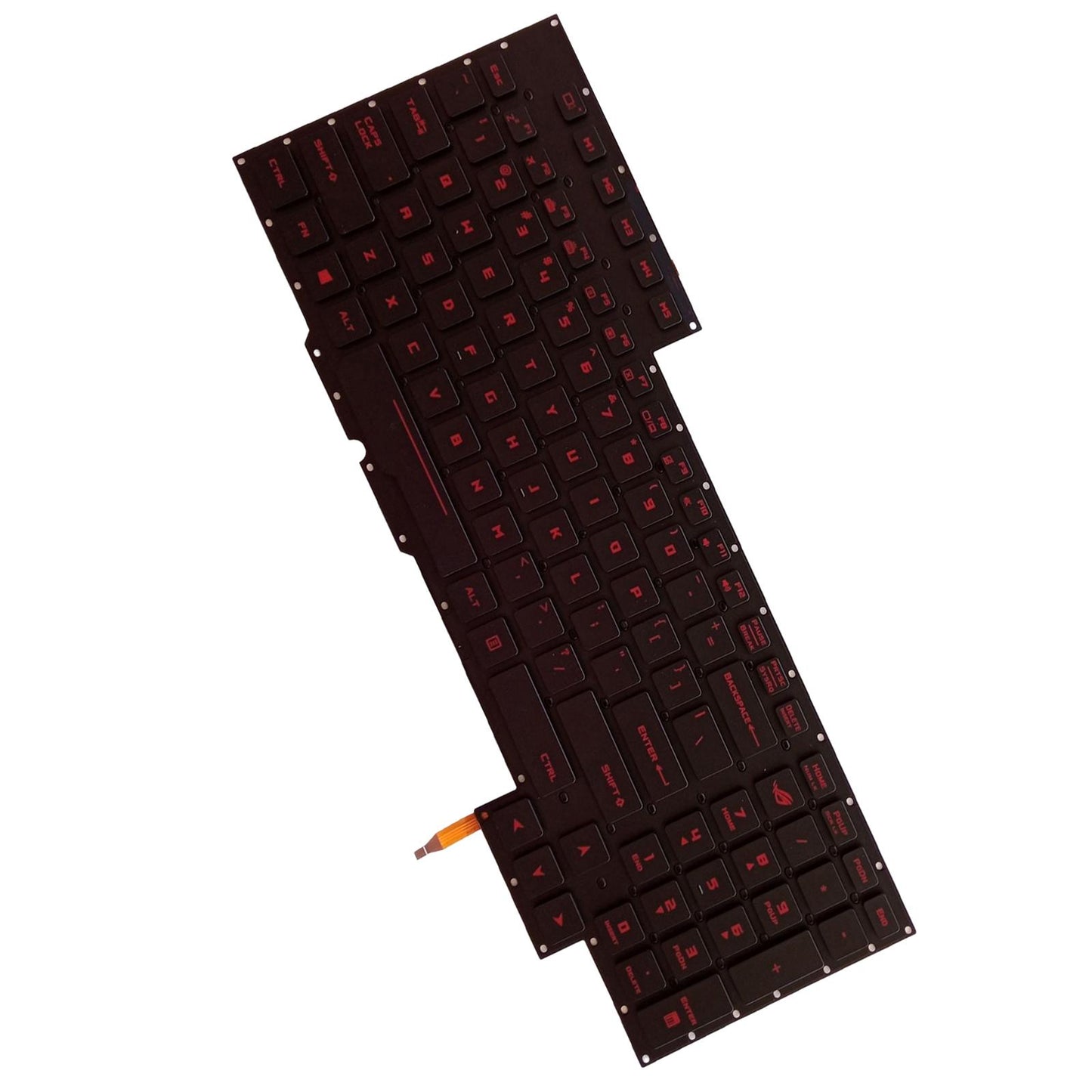 Professional Laptop Keyboard Black Replacement Spare Parts Premium for Gx700
