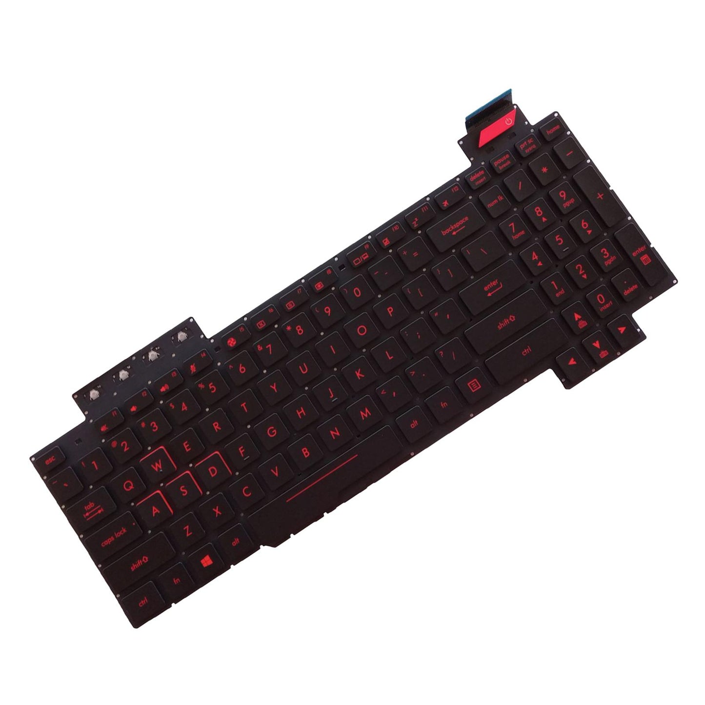 US Keyboard US Layout Backlit Matte for FX63 FX63V ZX63Ve FX503Vm
