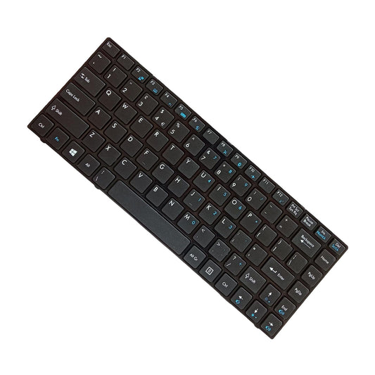Laptop Keyboard US Layout Matte with Frame for MSI CR420 CR400 EX465