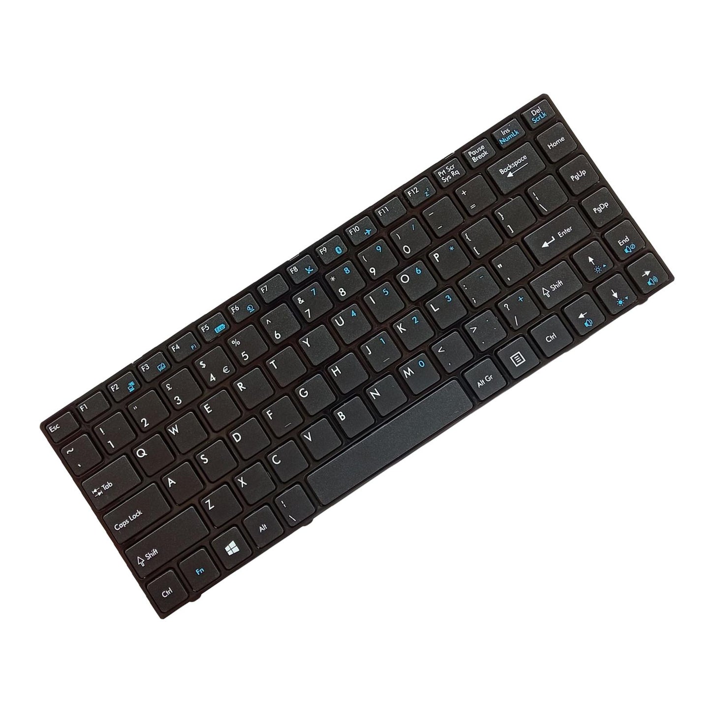 Laptop Keyboard US Layout Matte with Frame for MSI CR420 CR400 EX465