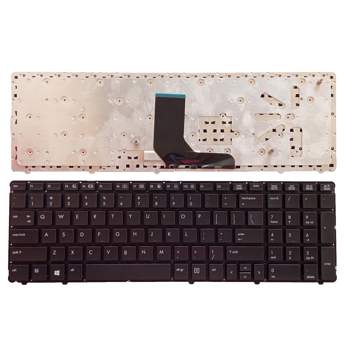Laptop Keyboard Replacement Repair Part for HP Elitebook 8560P 6560B Durable