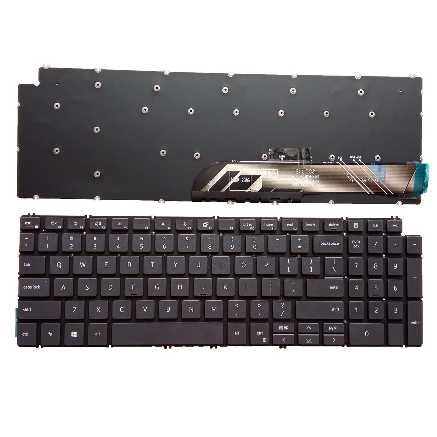 Laptop Keyboard Replacement for Dell 7590/7591 7590 7591 5584 5594