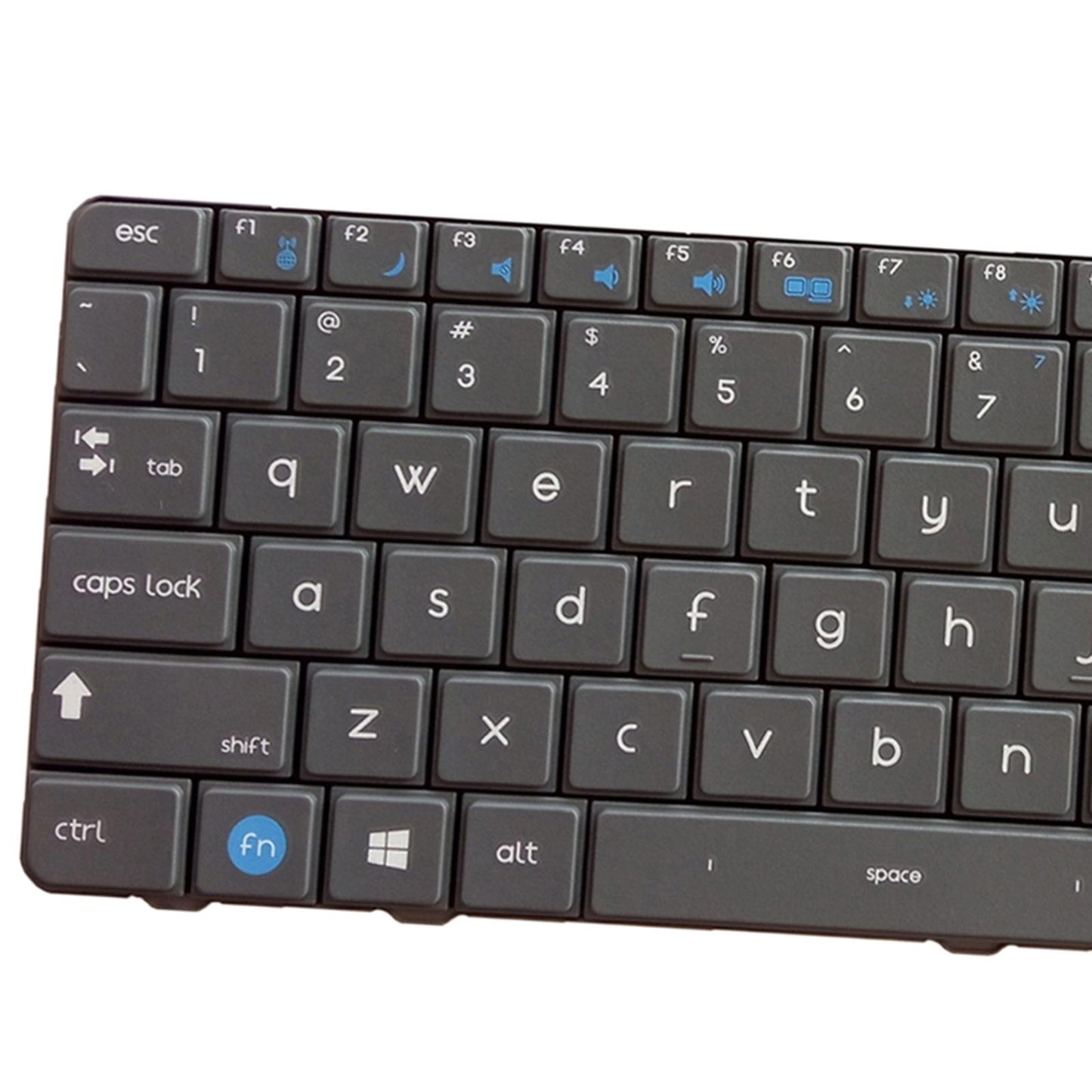 US Layout Laptop Keyboard Direct Replaces for N230 N210 Accessory Gray
