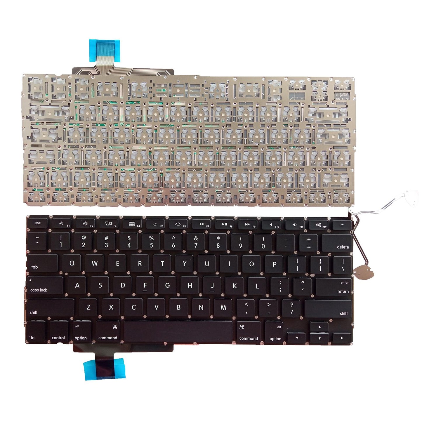 Laptop Replacement Keyboard US Spare Part for A1297 17inch 2009-2012 Durable