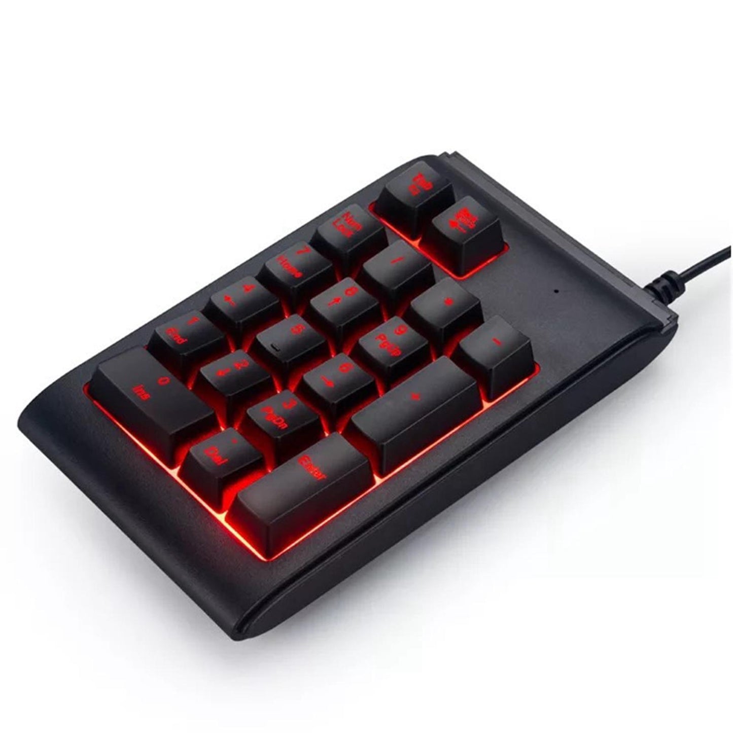 Portable Numeric Keypad Waterproof Mini Silent for Notebook Desktop Computer