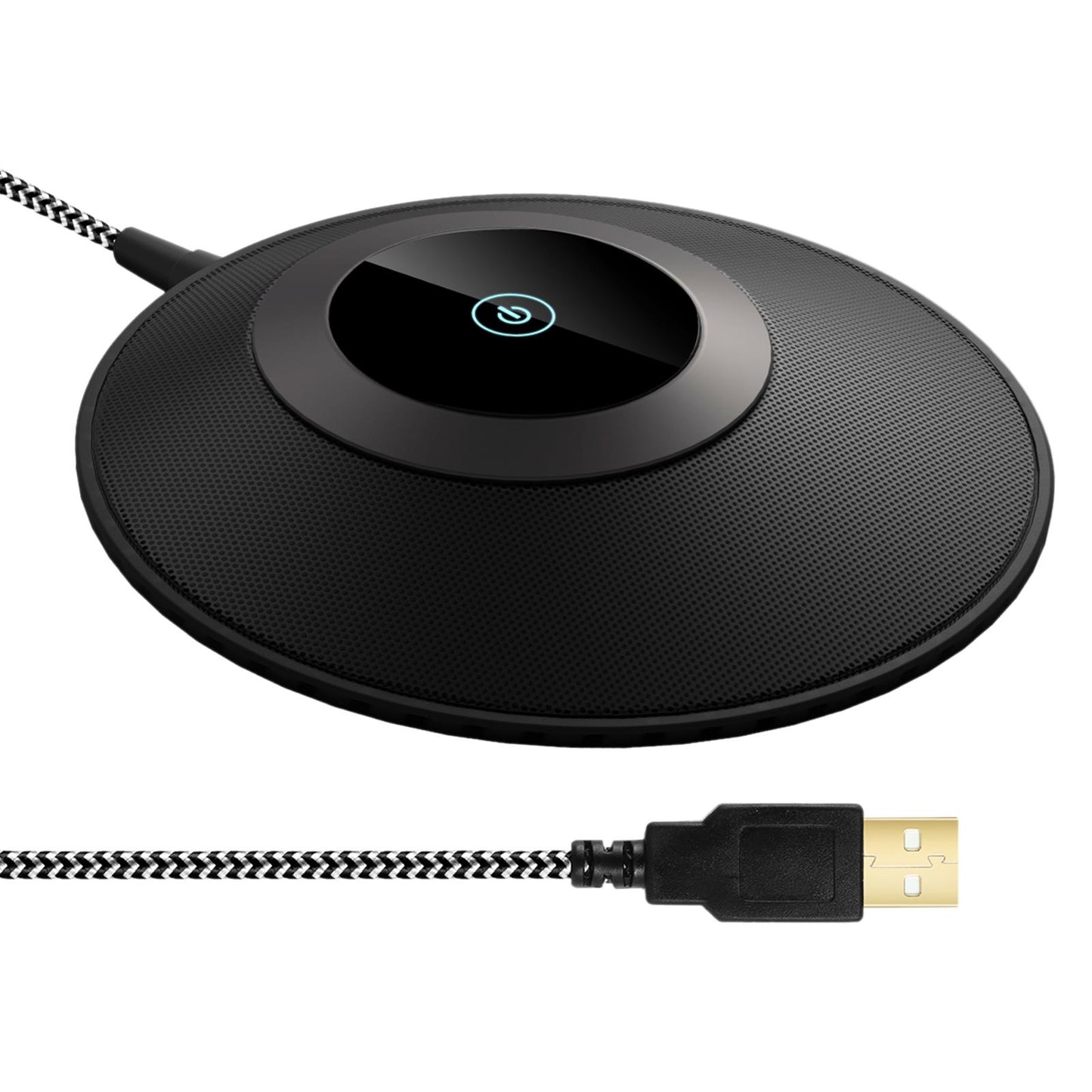 USB Conference Microphone Computer Desktop Mic for Online Meeting Chatting