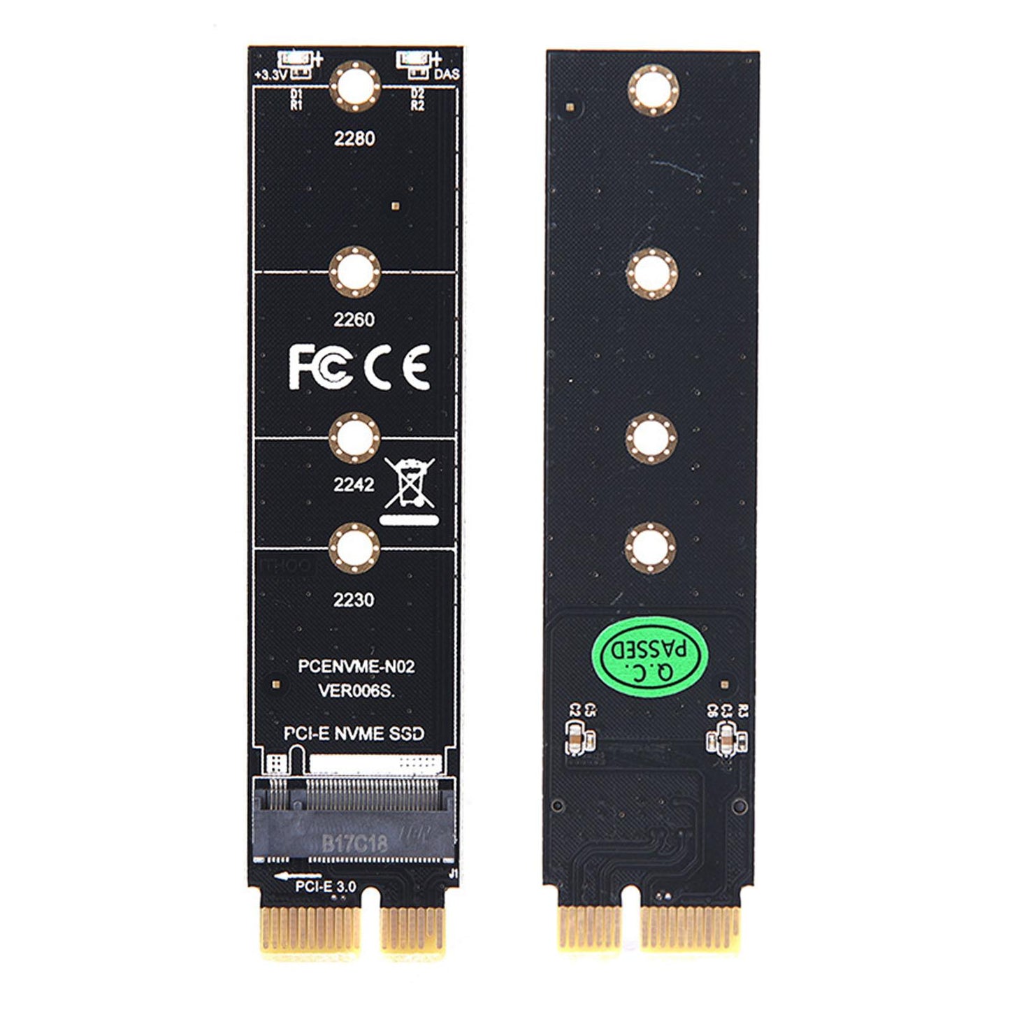 M2 Pci-E Adapter Card 2260 2280 2230 2242 Compact for Game Players Home