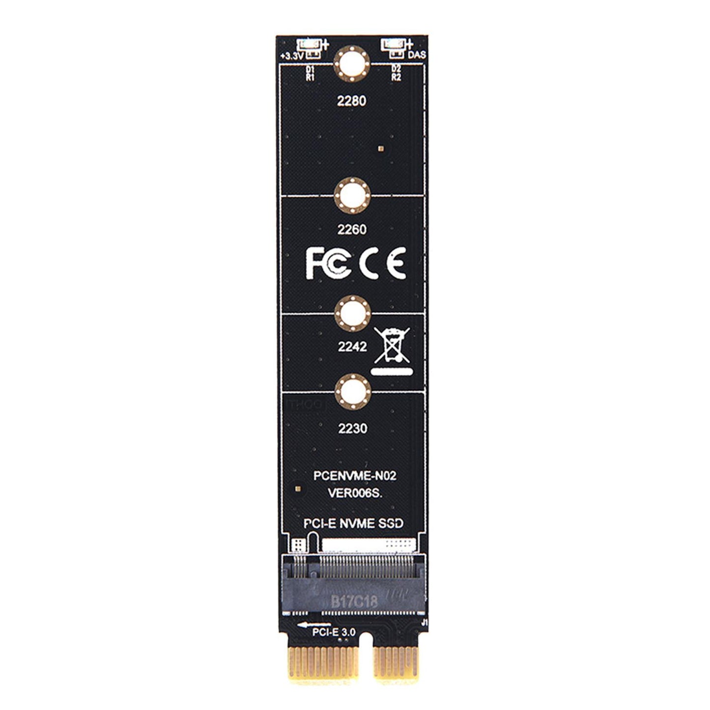 M2 Pci-E Adapter Card 2260 2280 2230 2242 Compact for Game Players Home
