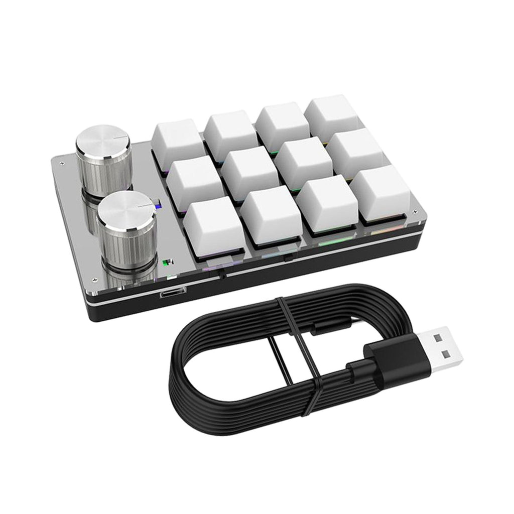 Programming Keyboard One Handed One Click Start for Games PC Laptop Wh ...