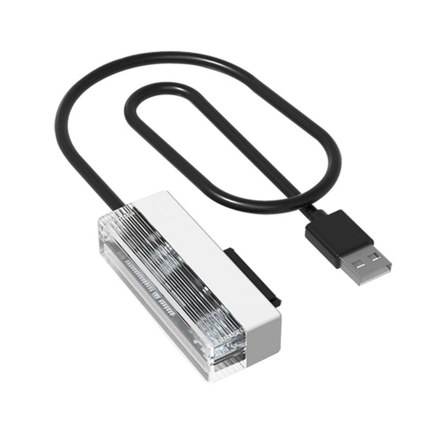 SATA to USB2.0 Cable Data Transfer Laptop Optical Drive Cable Connector