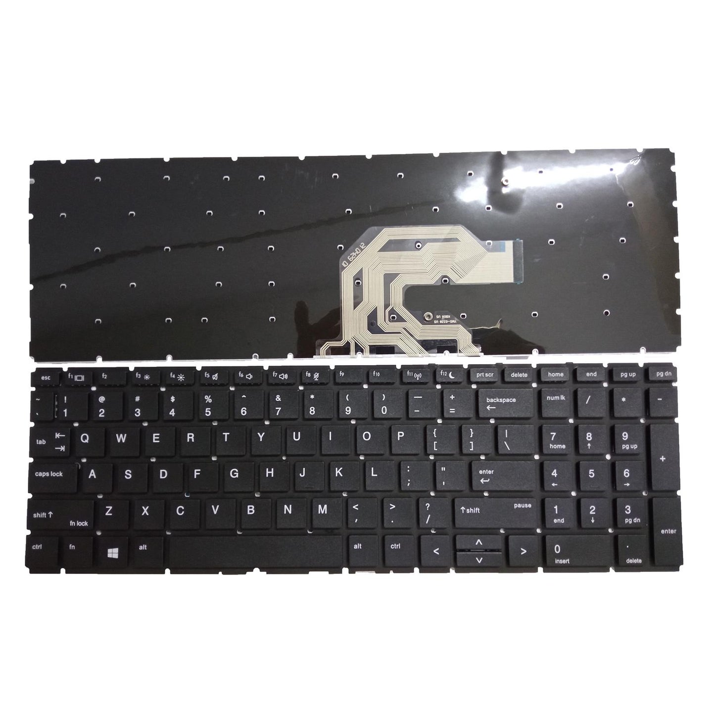Laptop US English Keyboard black Durable for 450 G6 455R G6 Parts