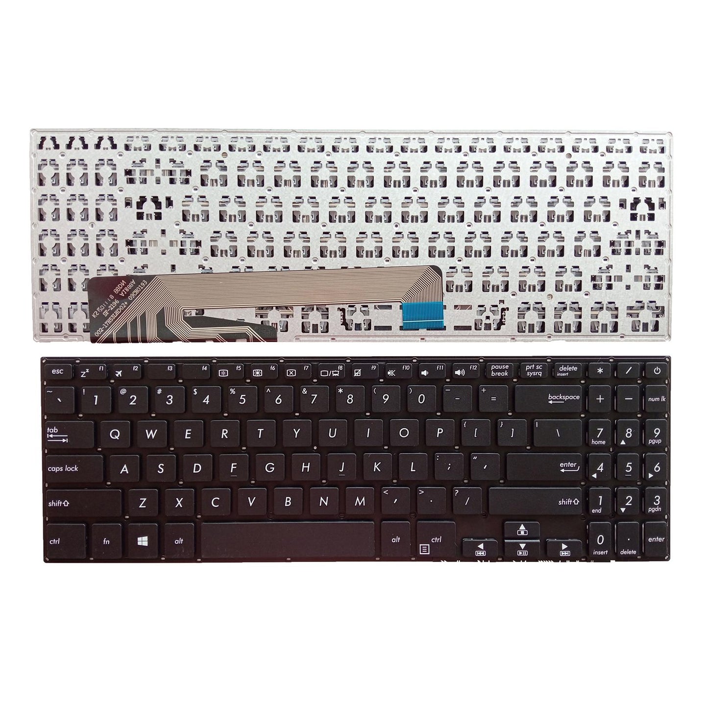 Laptop Replacement Keyboard US Black English for YX560UD x560UD YX560U