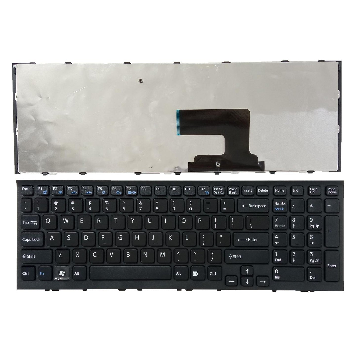 Sturdy Laptop Keyboard US English Replacement for pc Vpcee23FX PC