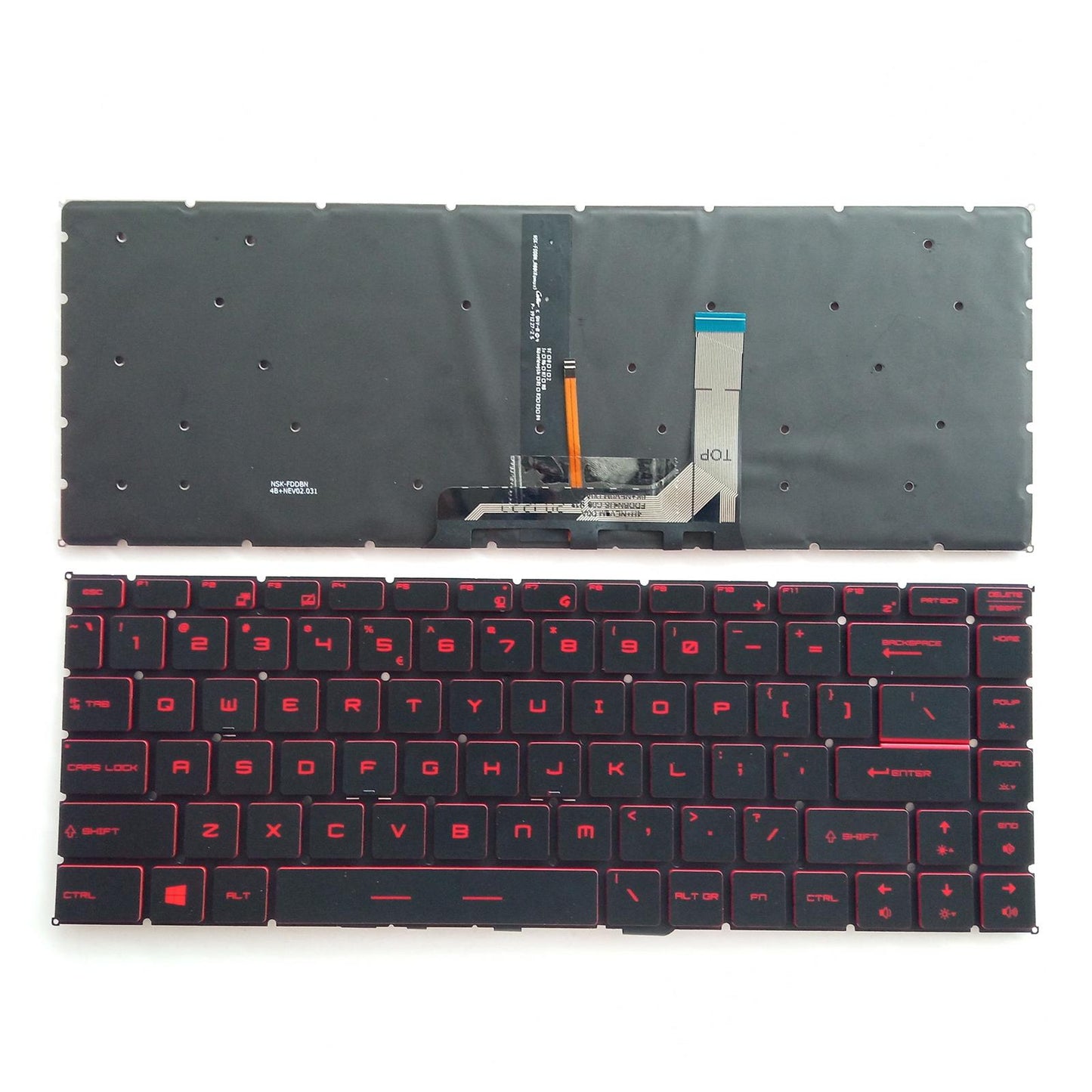 Laptop Keyboard US Layout Backlit for MSI Accessory High Performance