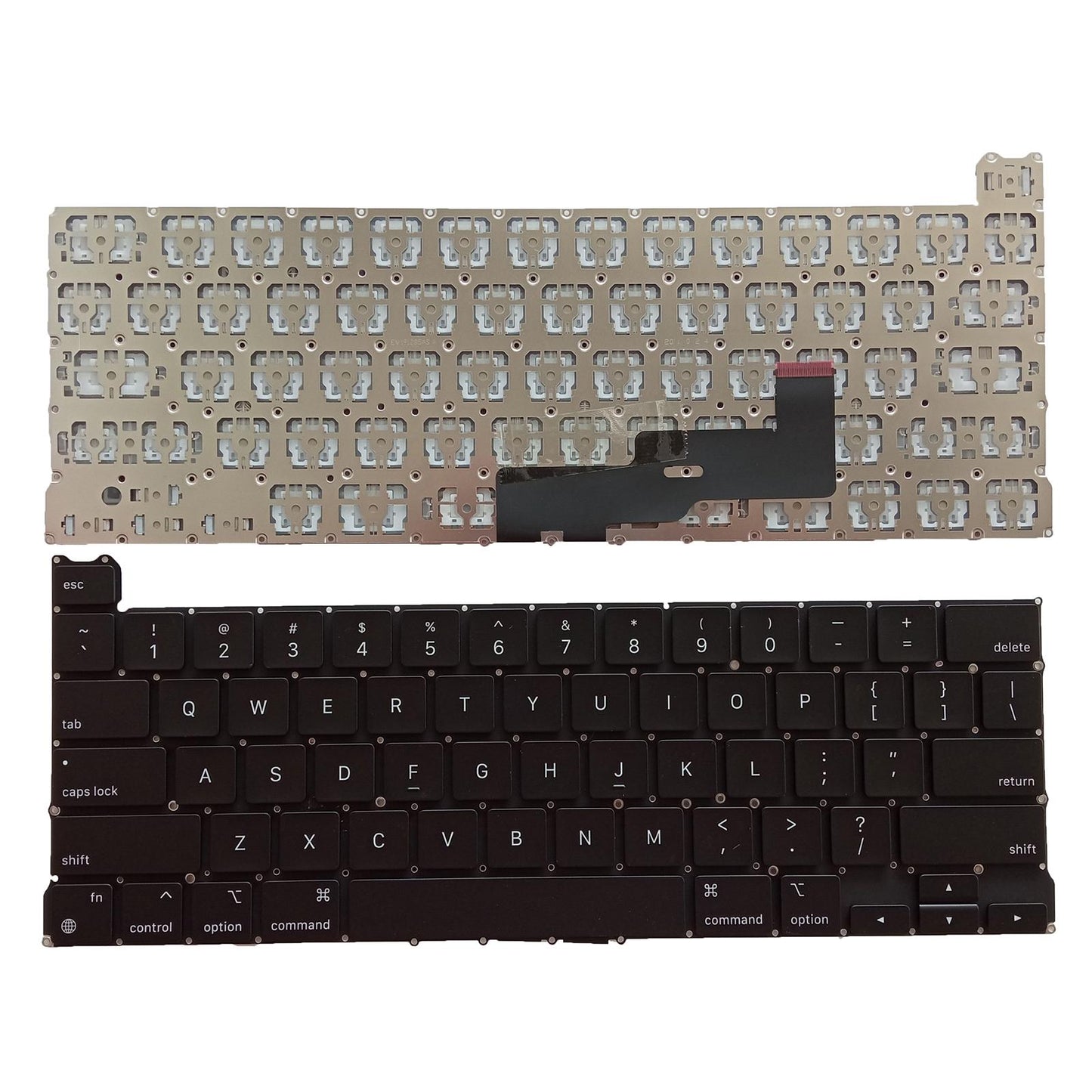 Professional US English Keyboard Replaces Parts black for A2338