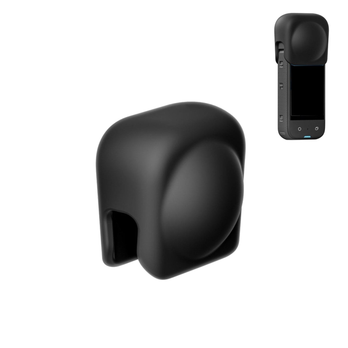 Silicone Lens cap Protector Case Detachable Accessories for Insta360 x3