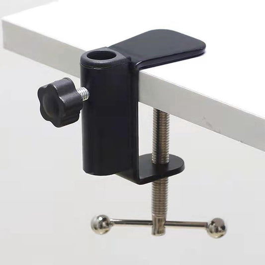 Table Mount Clamp Nonslip Mounting Clip for Lamp Base Mic Arm Stand