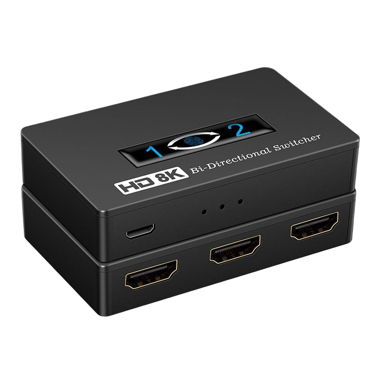 Multifunction 2 in 1 Out Switch Converter Lightweight Connection for Laptop