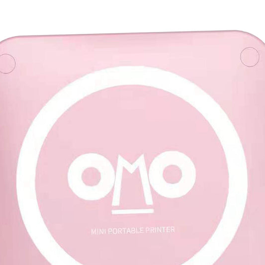Mini Pocket Thermal Printer Instant Kids Use for Photo Hand Account Printing Pink